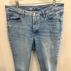 Straight leg jeans